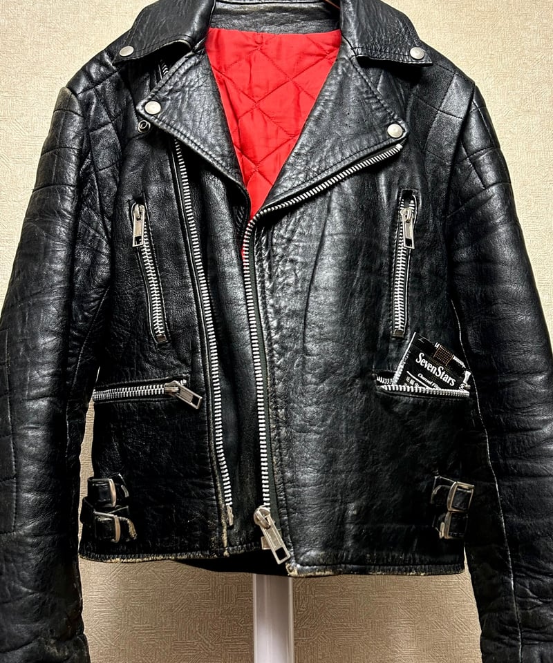 ジャケット・アウター 80s vintage uk riders oi! 80s Vintage UK Riders Jacket ロンジャン ライダースジャケット