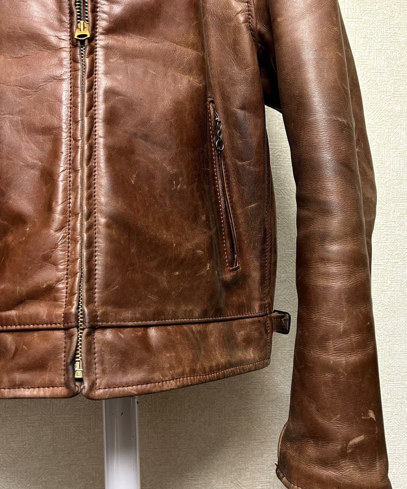 ヴィンテージ年代希少モデルエアロレザー〉オールド80-90,s AERO