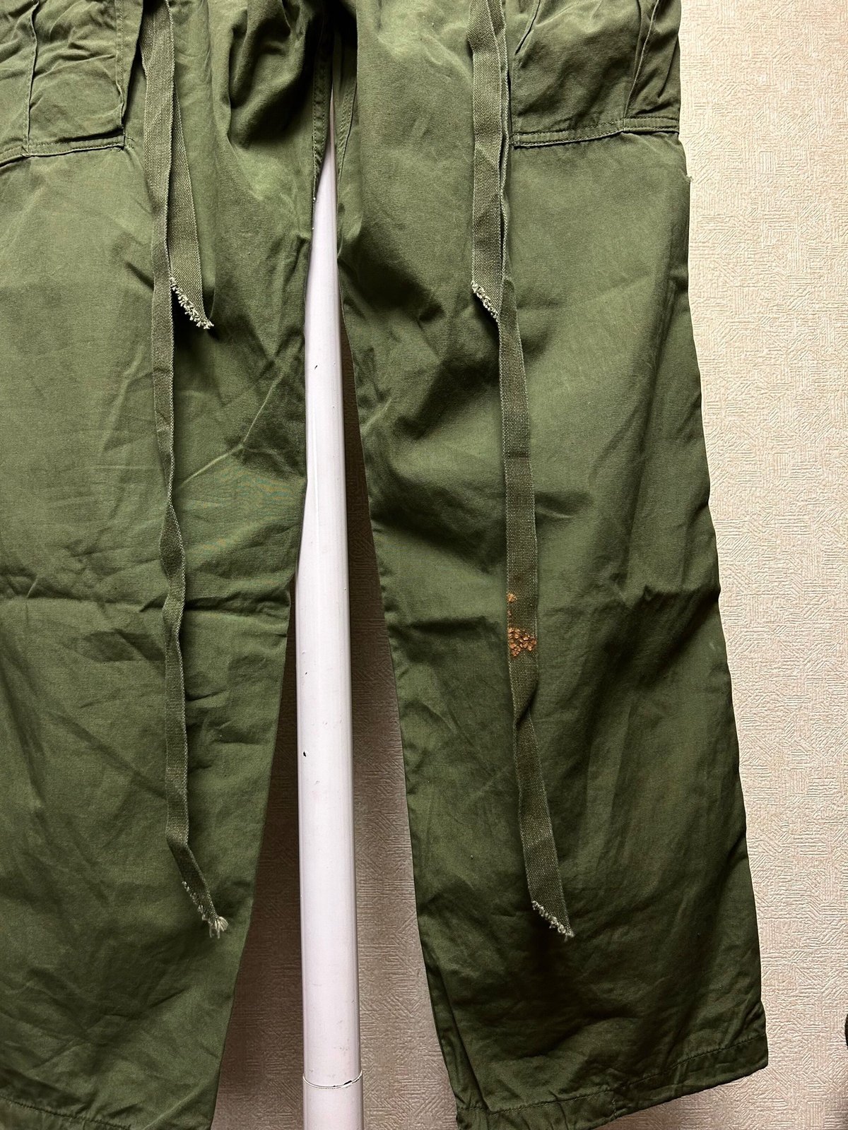 米軍実物63年度会計品ジャングルファティーグパンツ1st R-M