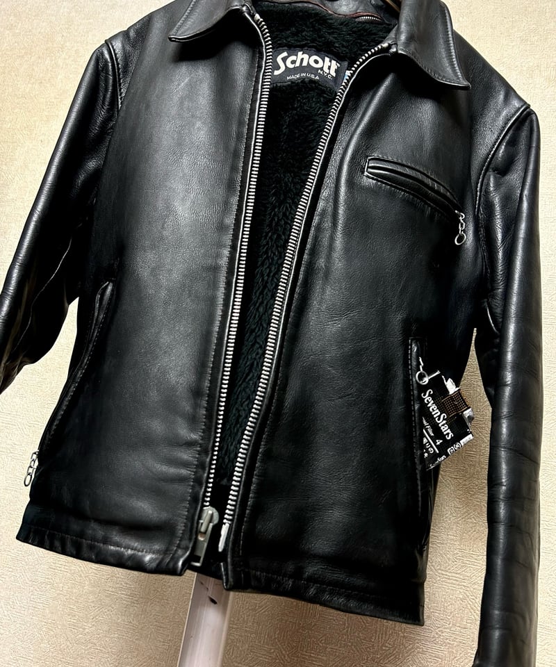 オールドU.S.A.製Schottフルセット美品〉80-90,s U.S.A.製Schott