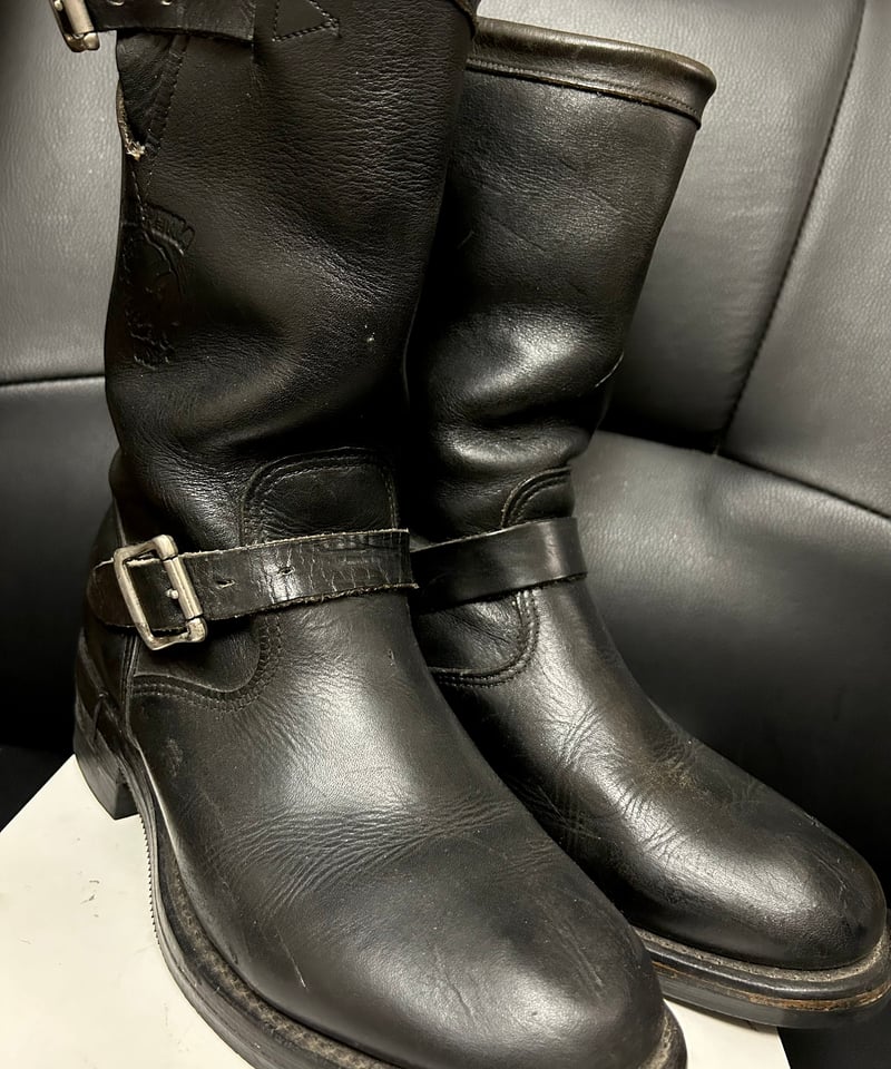 R&RナインティーズCHIPPEWA茶芯PT91エンジニア〉90年代U.S.A.製CHIPP