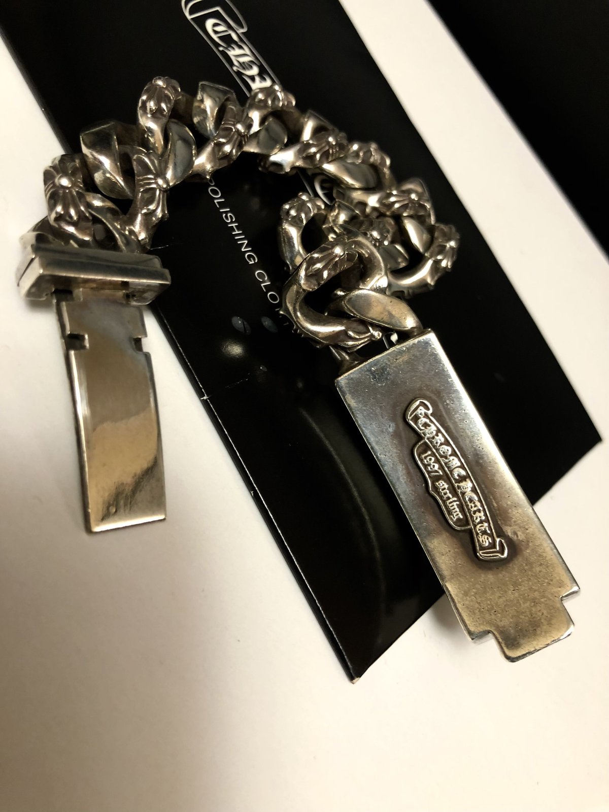 《超目玉帝王伝統モデル97刻印オールド美品》Chrome Hearts 