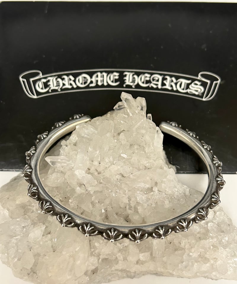 クロムハーツ　CHROME HEARTS　バングル正規品 CHROME HEARTS クロムハーツ CHプラス フラット バングル