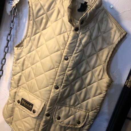 〈目玉欧州名門スペシャルプライス〉Belstaff ITALY製 フィッシャーマンキルティングVEST黄金サイズスペシャルプライス