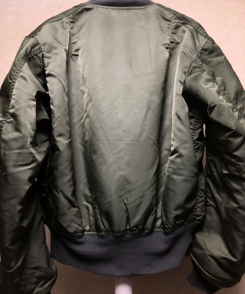 U.S.A.製時代最終期MA-1美品〉U.S.A.製時代最終期ALPHA社IDEAL U.S.A.製時代最終期MA-1美品〉U.S.A.製時代最終期ALPHA社IDEAL