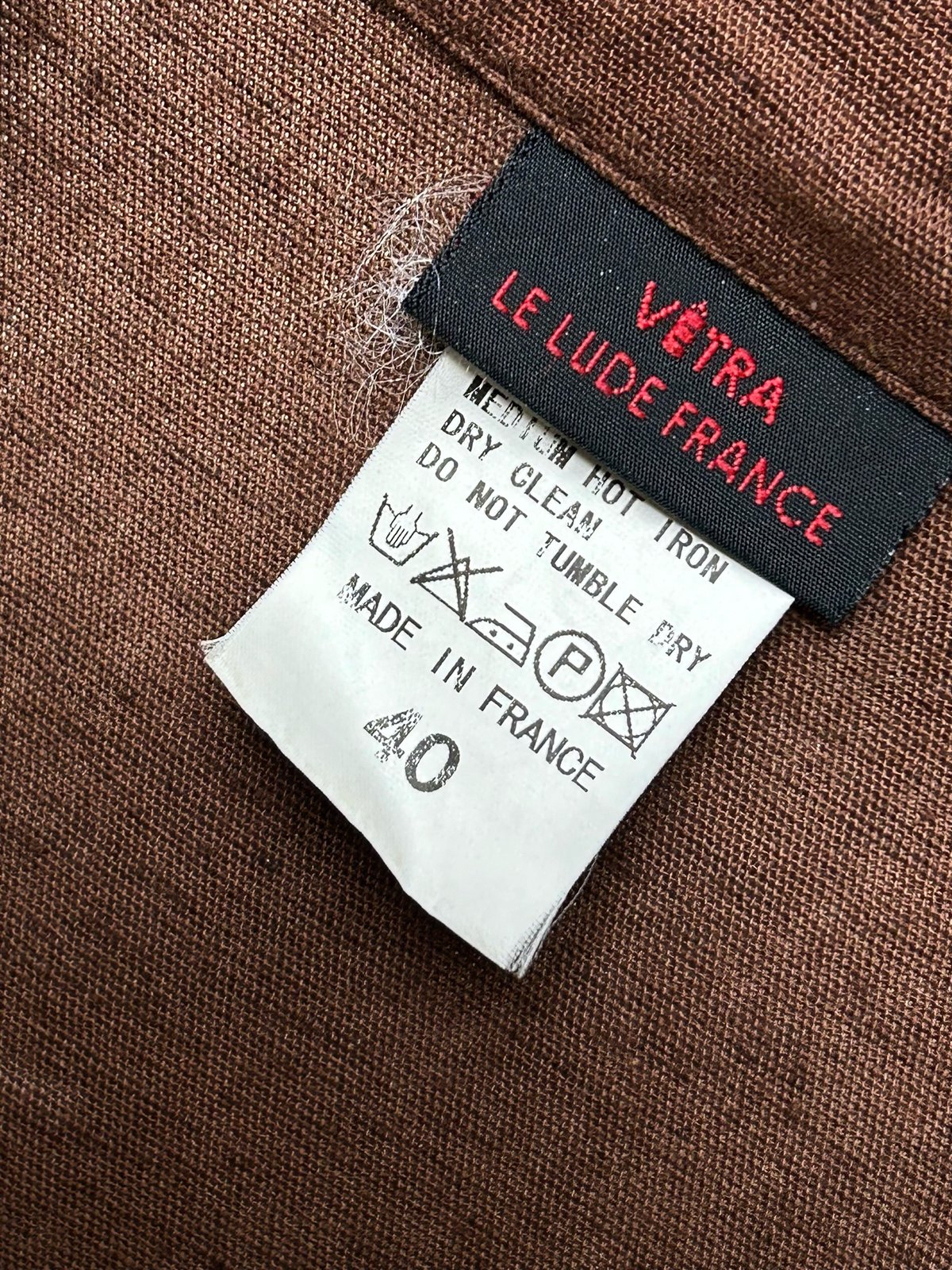 オールドFRANCE製ナインティーズ〉90年代フランス製VETRA LE LUDE FRNC
