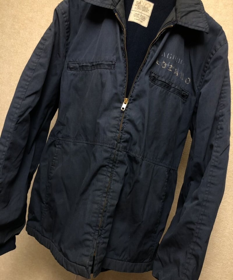 米軍実物エイティーズ黄金サイズステンシル入り〉85年製U.S.NAVY