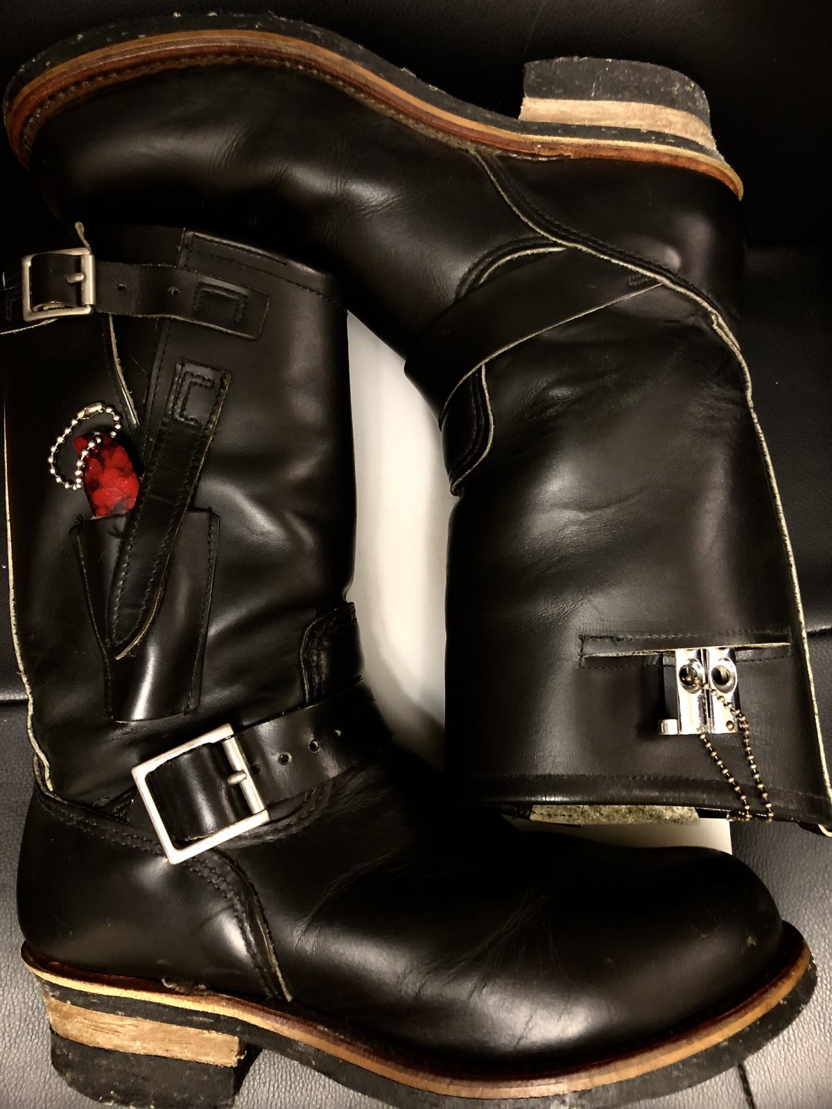 RED WING エンジニアブーツ 27cm スエード 中古 美品 箱無し 値段交渉可‼ 雰囲気完璧 90s red wing エンジニア スエード 140