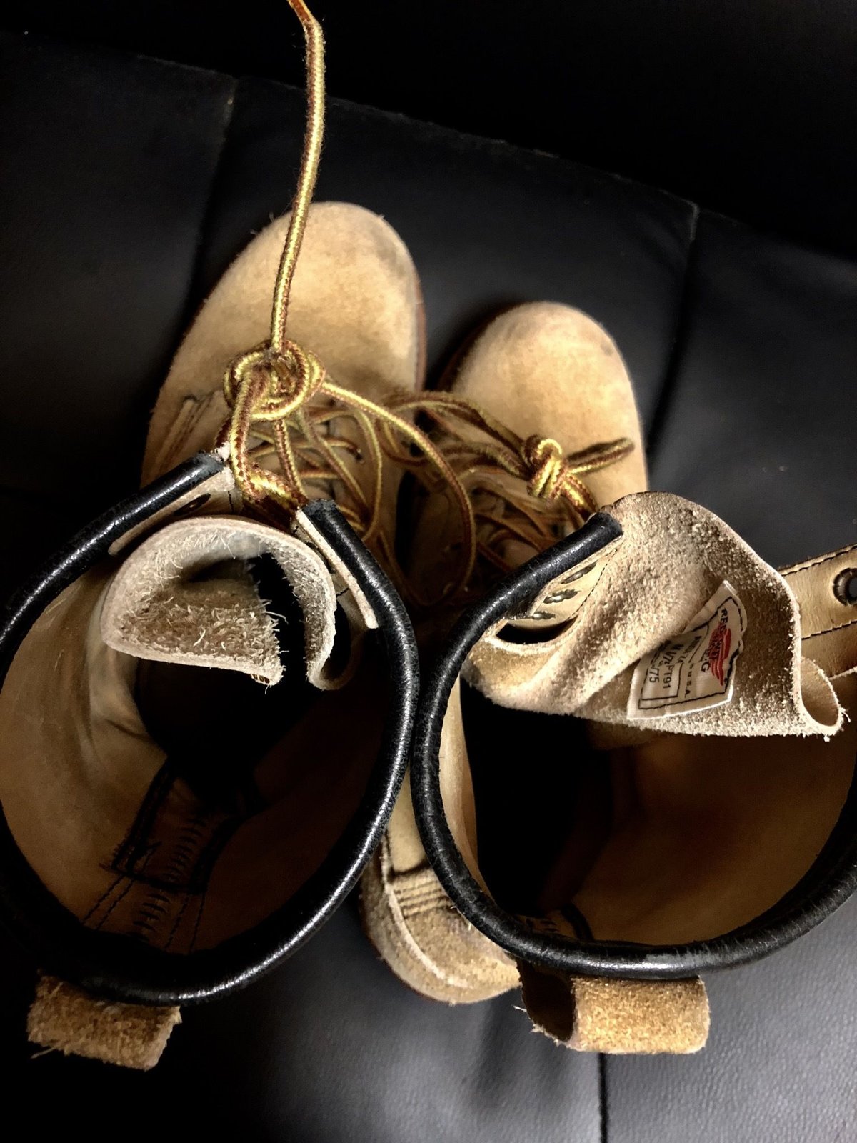 枯渇U.S.ラフアウトレザーPT91〉90年代U.S.A.製RED WING RW-821 枯渇U.S.ラフアウトレザーPT91〉90年代U.S.A.製RED WING RW-821