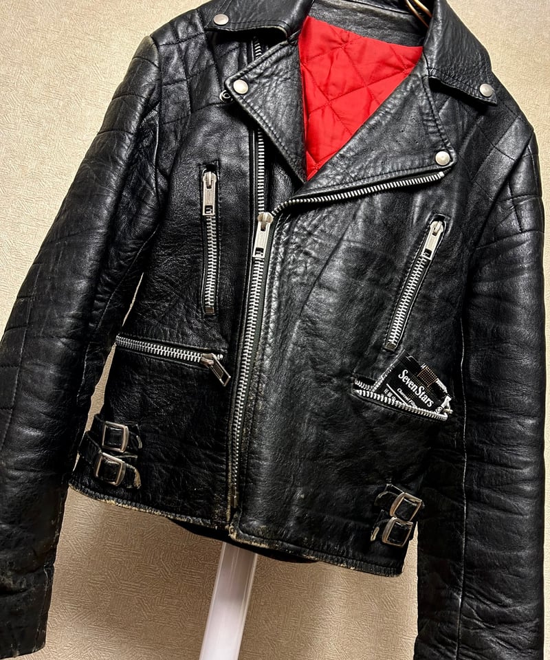 70s 80s ヴィンテージライダースジャケット ライトニング型 ロンジャン 70～80s UK ライダースジャケット ロンジャン 70-80s UK Vintage