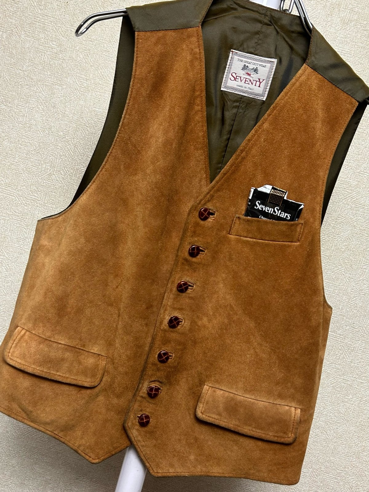 激レア】 チマヨレザー ベスト スウェード サイズL 激レア