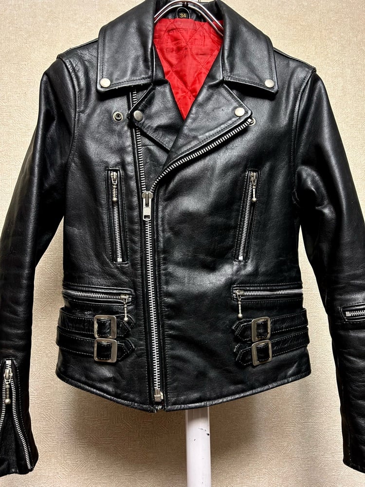 オールドエイティーズロンジャン希少34サイズ〉80年代ブリティッシュ