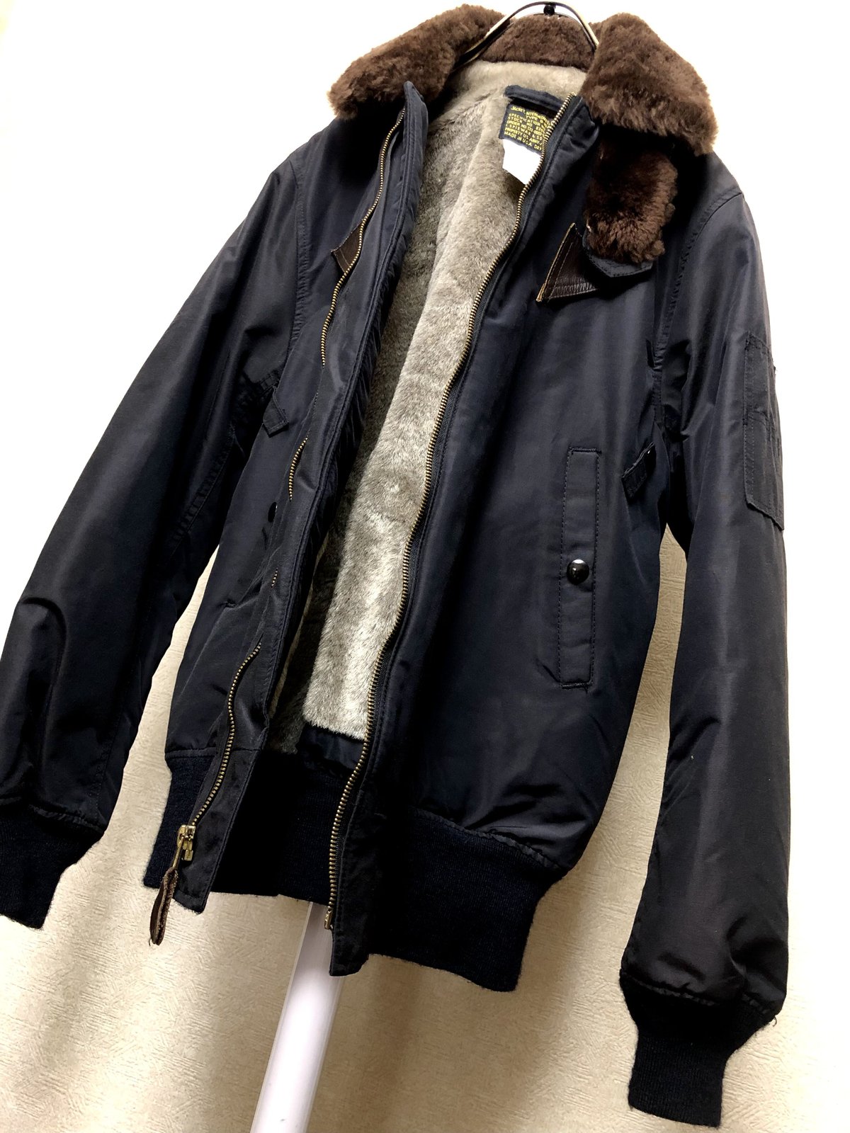 名門民間U.S.A.〉U.S.A.製 SPIEWAK B-15A FLIGHT JACKET