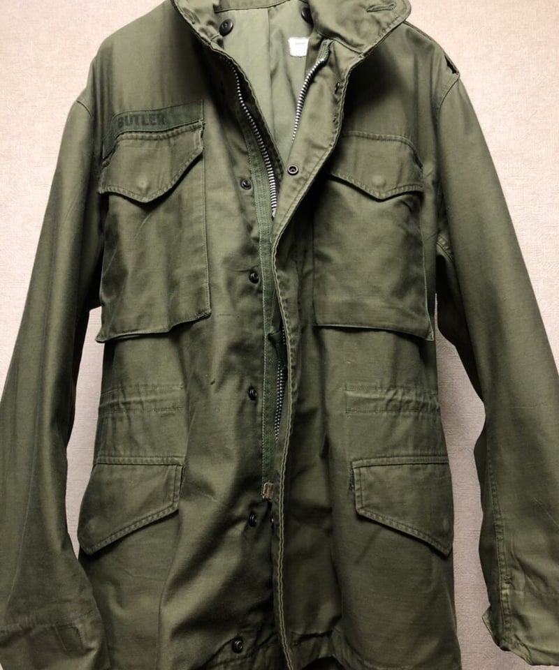 美品 【S-SHORT】M65 初期アルミジップ ビンテージ ヴィンテージ 美品