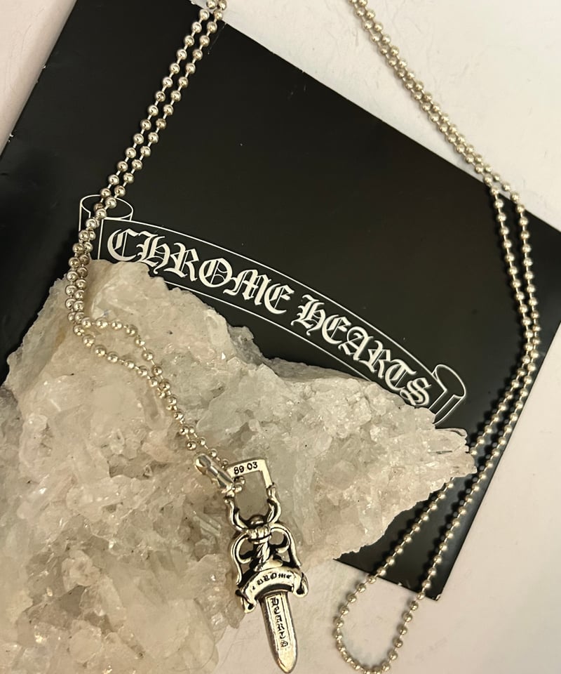 帝王クロムハーツNo.10ダガーネックレス〉Chrome Hearts No.10  