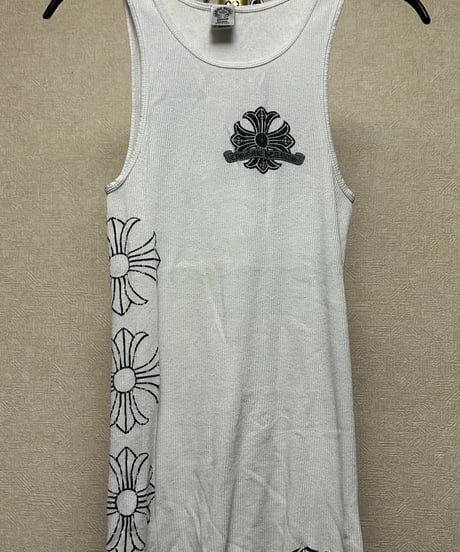 CHROME HEARTS クロムハーツ タンクトップ ホワイト 希少 ホワイト（白