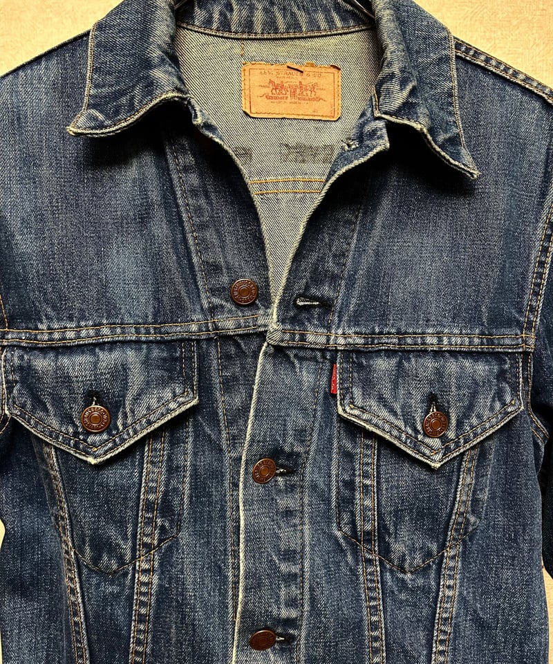 vintage Levi's70505 ビッグE ビッグサイズ　Gジャン ビンテージ70's○Levi's 70505 BIG E裏地ブランケット付きデニム