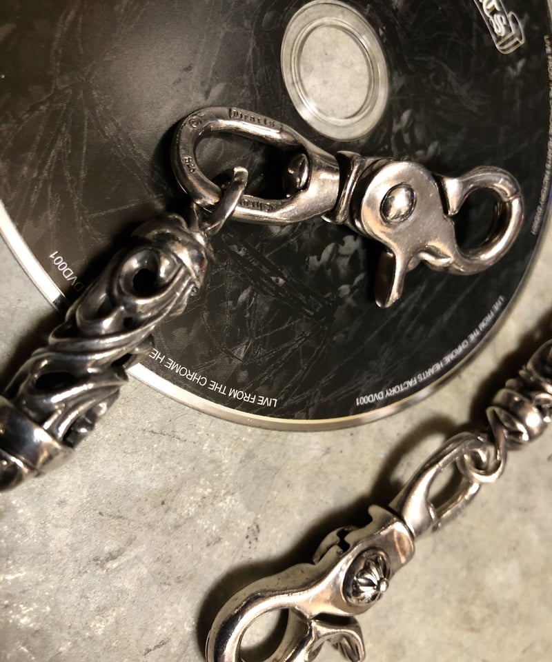 超目玉・最高峰ウォレットチェーン》Chrome Hearts 9LINK ダブル
