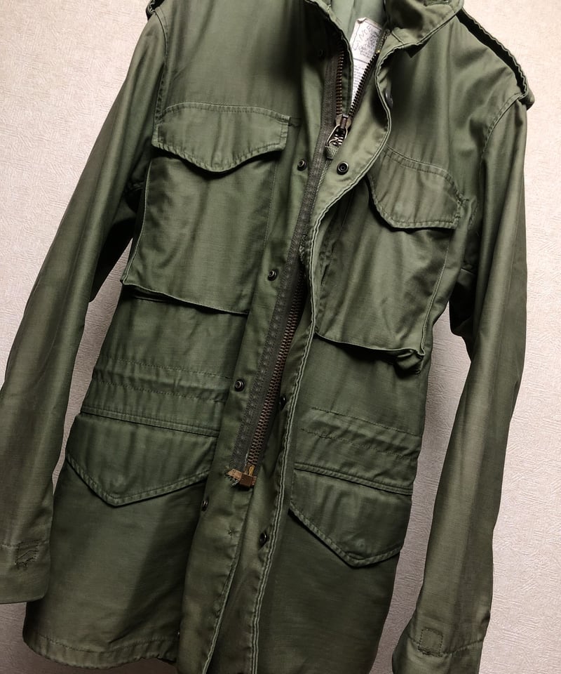 米軍支給年代民間枯渇X-SMALL〉81年製民間ALPHA社SCOVILL