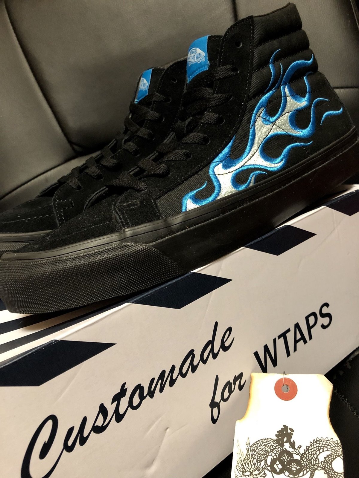 超目玉ダブルネーム 》VANS Vault × WTAPS SK8-HI LX BLUE F
