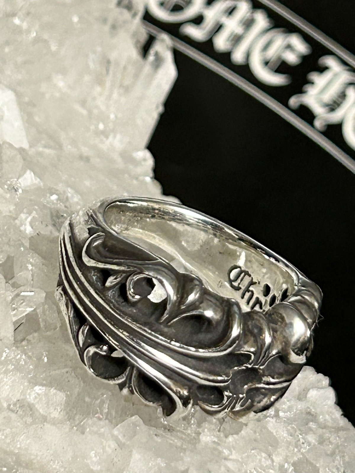 【美品】Chrome Hearts K&Tリングレッドパヴェ 20号 美品】Chrome Hearts K&Tリング レッドパヴェ 20号 クロムハーツ