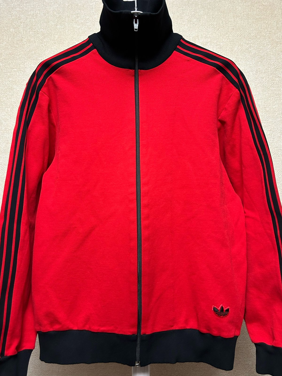80s　デサント製　old adidas　セットアップ　トレフォイル　ゴールド ADIDAS / アディダス 〜80s デサント製 トレフォイル TRACK TOP