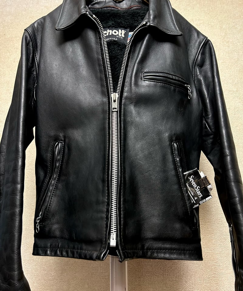 オールドU.S.A.製Schottフルセット美品〉80-90,s U.S.A.製Schott オールドU.S.A.製Schottフルセット美品〉80-90,s U.S.A.製Schott