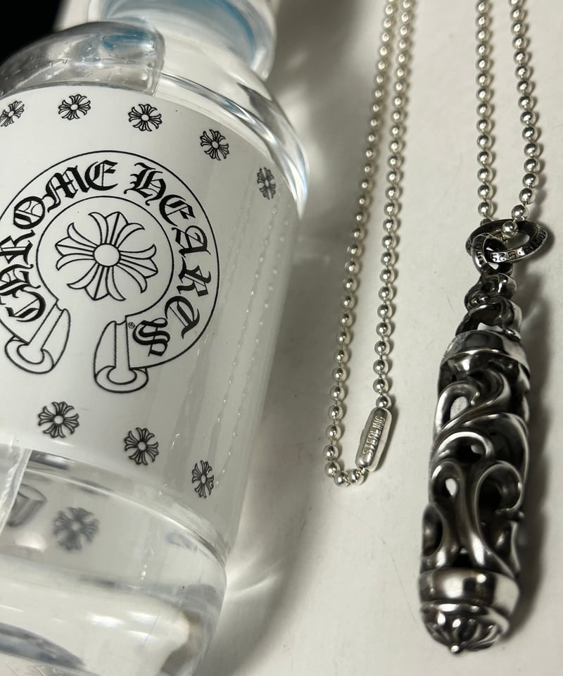 帝王クロムハーツ最高峰透かし彫りペンダント〉Chrome Hearts ROLLER
