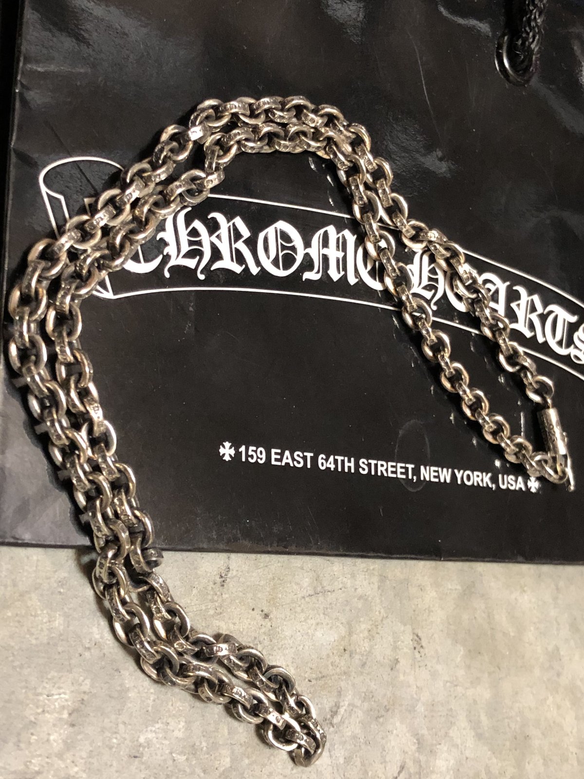 cocobat様　ユナイテッドアローズ領収書付き　クロムハーツ　ペーパーチェーン fit=scale-down,w=1200