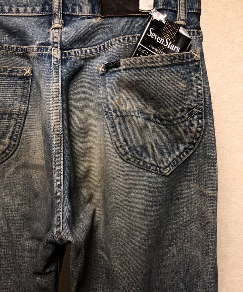 Lee RIDERS 90's オールド デニムジャケット 日本製 Lee - 90's 日本製 Lee RIDERS 101J LARGE 赤タグ 復刻 リーの