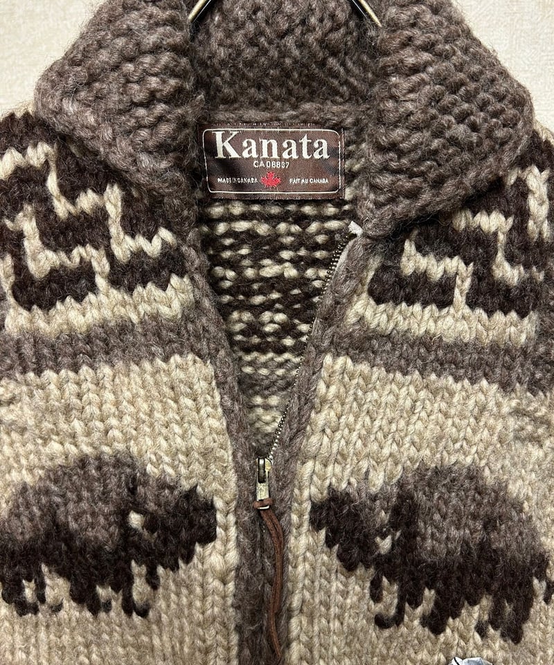 Kanata カナダ製　カウチンベスト