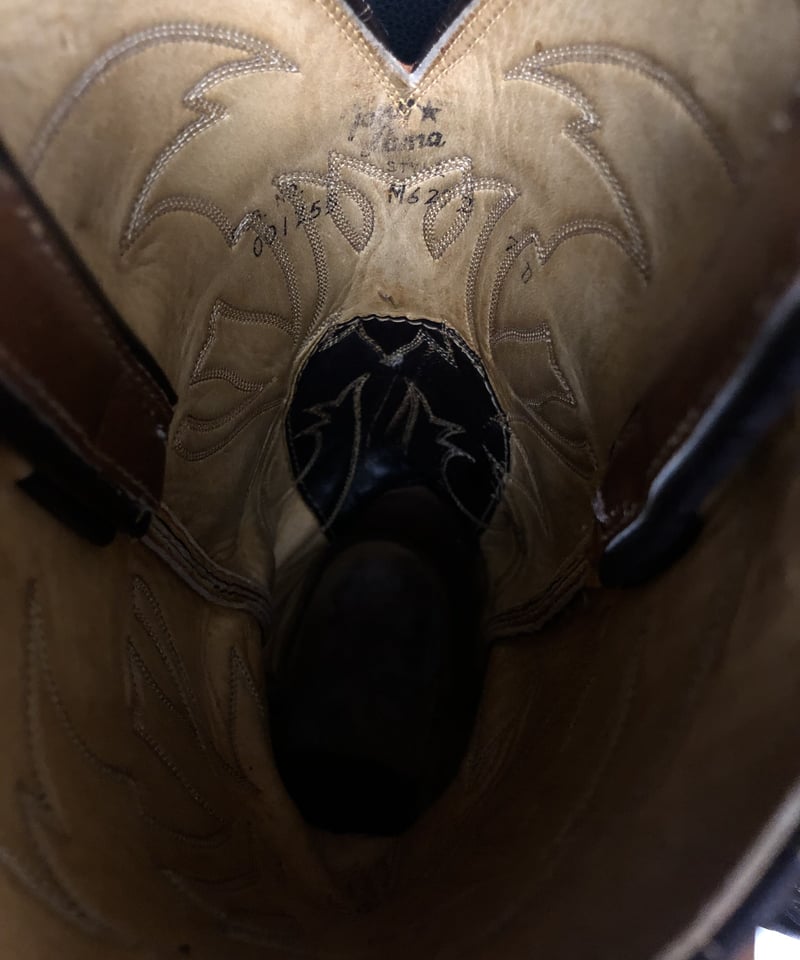 80s Tony Lama ウエスタンブーツ U.S.A.名門ウエスタンブーツ80,s〉80年代後期U.S.A.製名門Tony Lamaフ