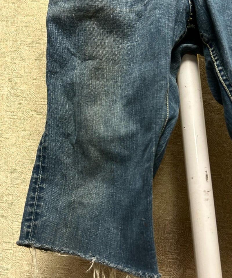 Rock'n Roll 60-70,sヴィンテージLee縦落ちカットオフデニム〉60-70,