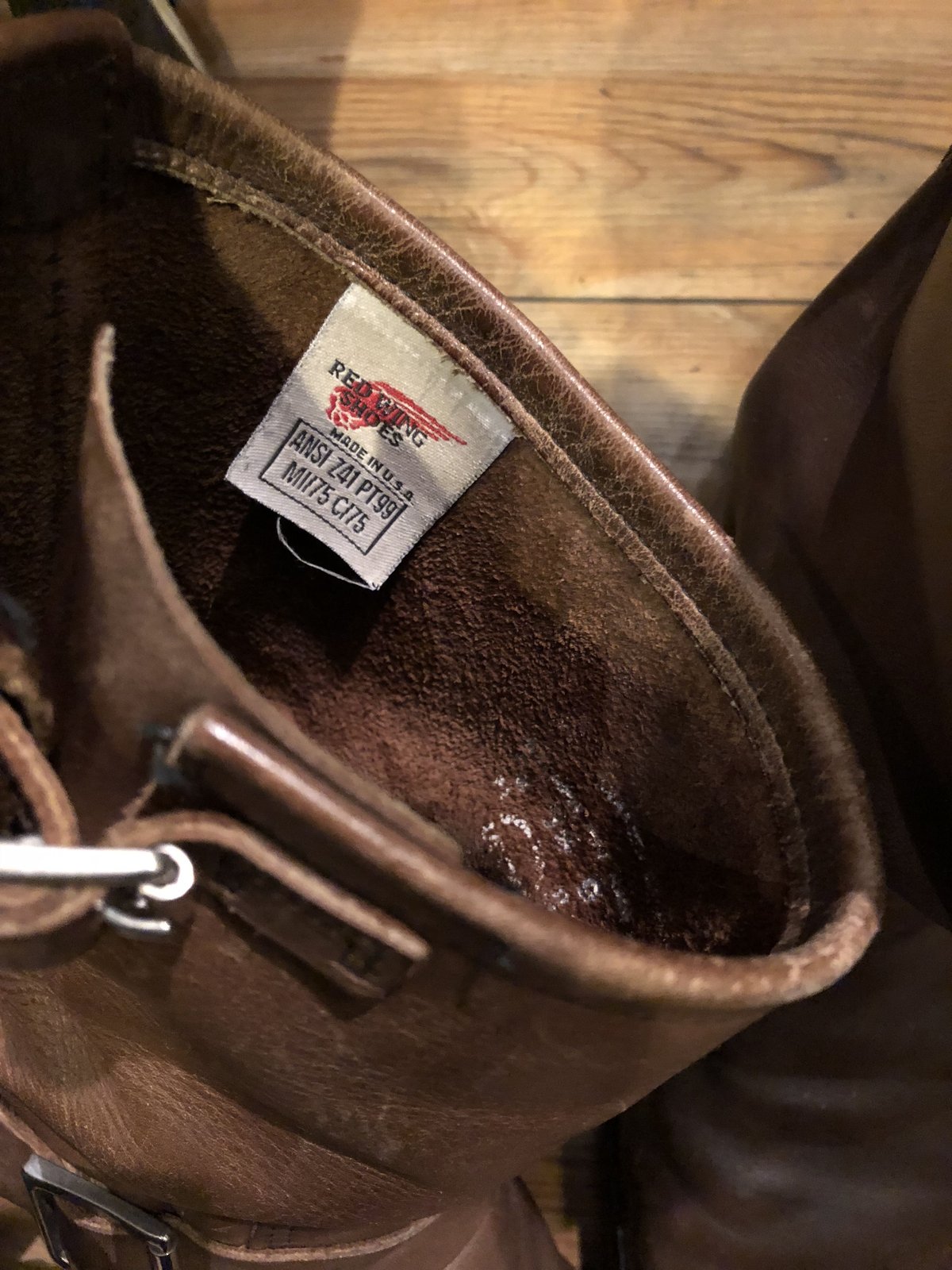 Rock'n Rollナインティーズ希少PT99〉90年代U.S.A.製RED WINGエン