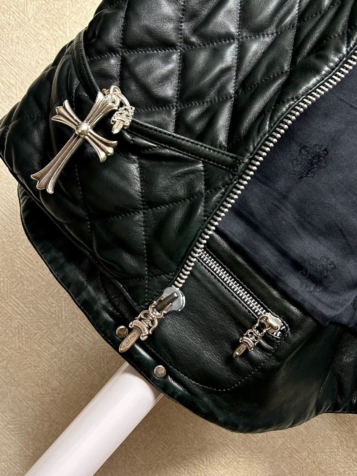クロムハーツ メモホルダー レザー レア