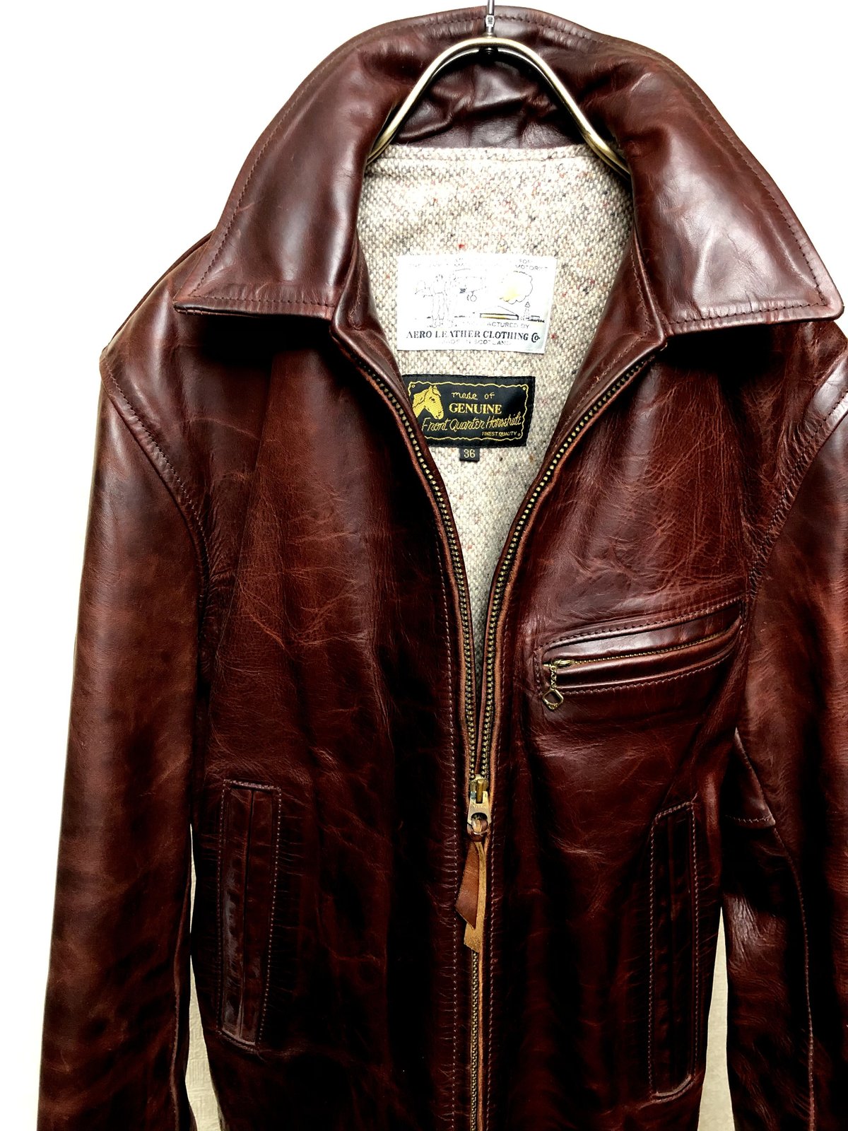 GB最高峰レザーブランド》Aero Leather最高級フロントクォーター GB最高峰レザーブランド》Aero Leather最高級フロントクォーター