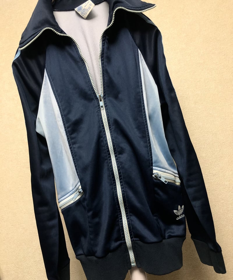 超目玉ヴィンテージレアモデルCLUB JERSEY》80,s U.S.A.製adidas レ...