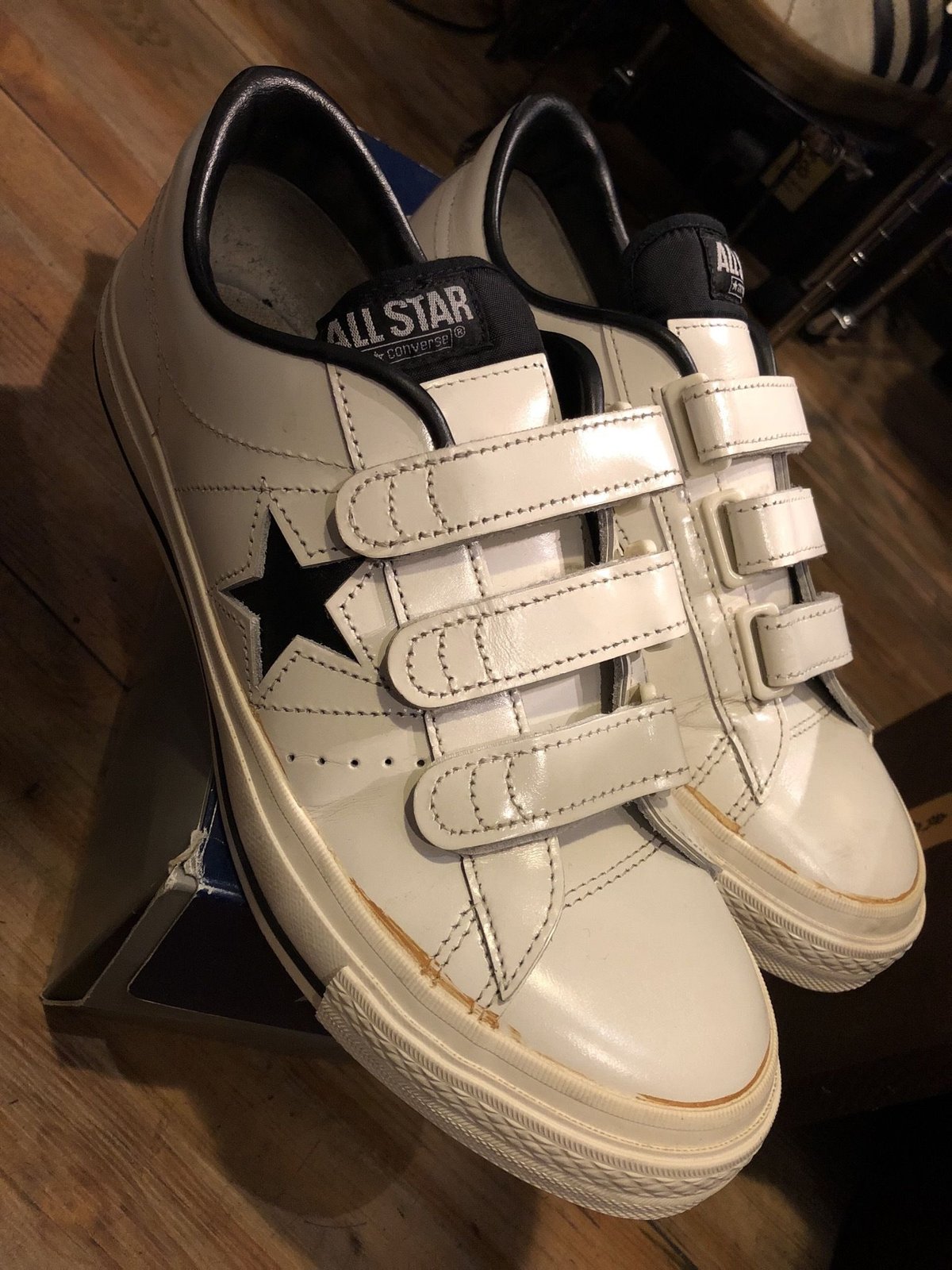 廃盤!!Converse ONE STAR ベルクロ 27.0(US8.5表記)メンズ