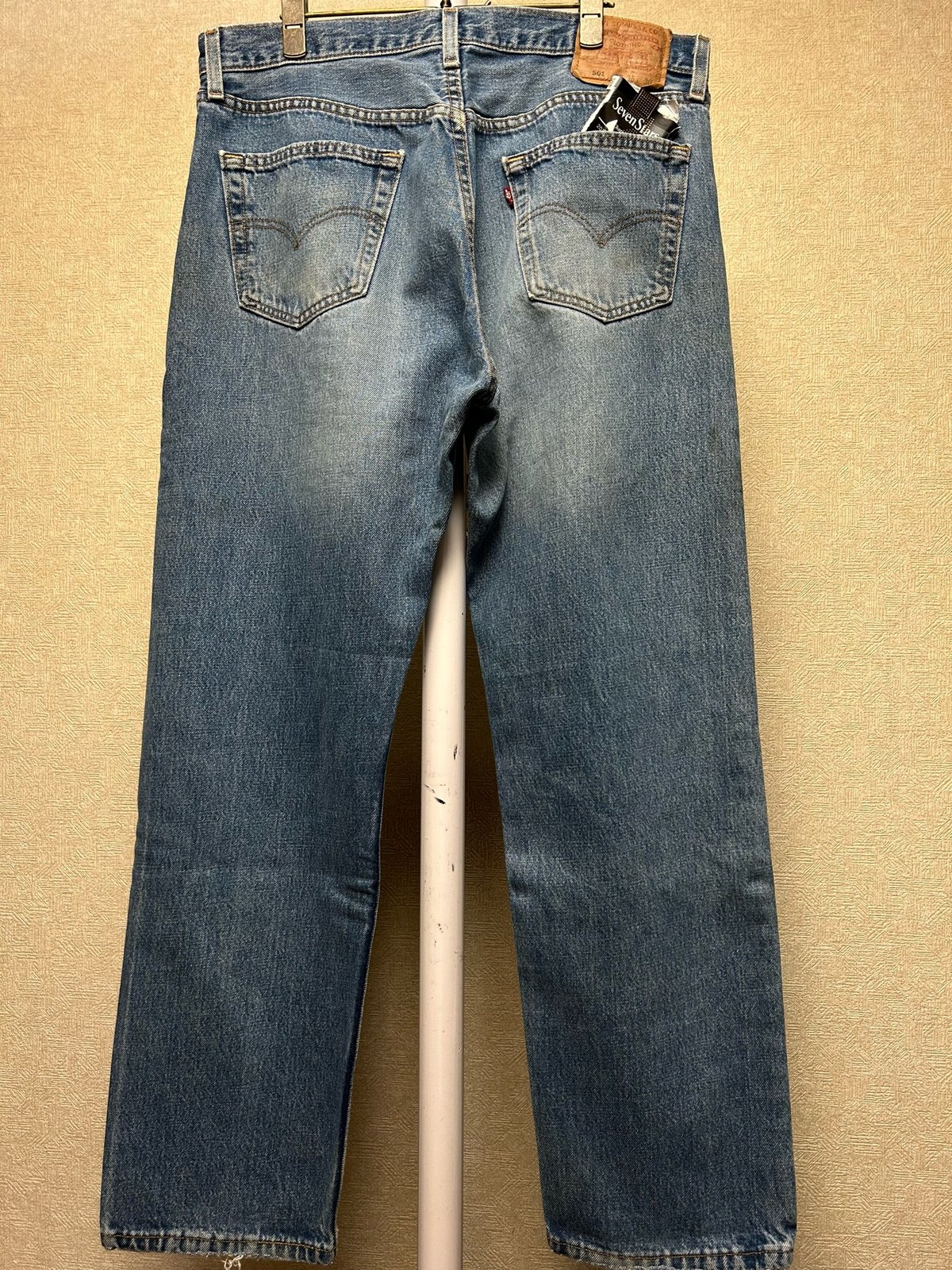 Levi's501 カナダ製 色落ち W29L30 90s カナダ製 Levi'sリーバイス 531 ブラック デニムパンツ 後