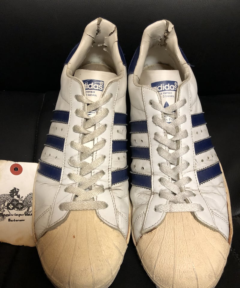 フランス製70,sスーパースター〉70年代FRANCE製adidas SUPER
