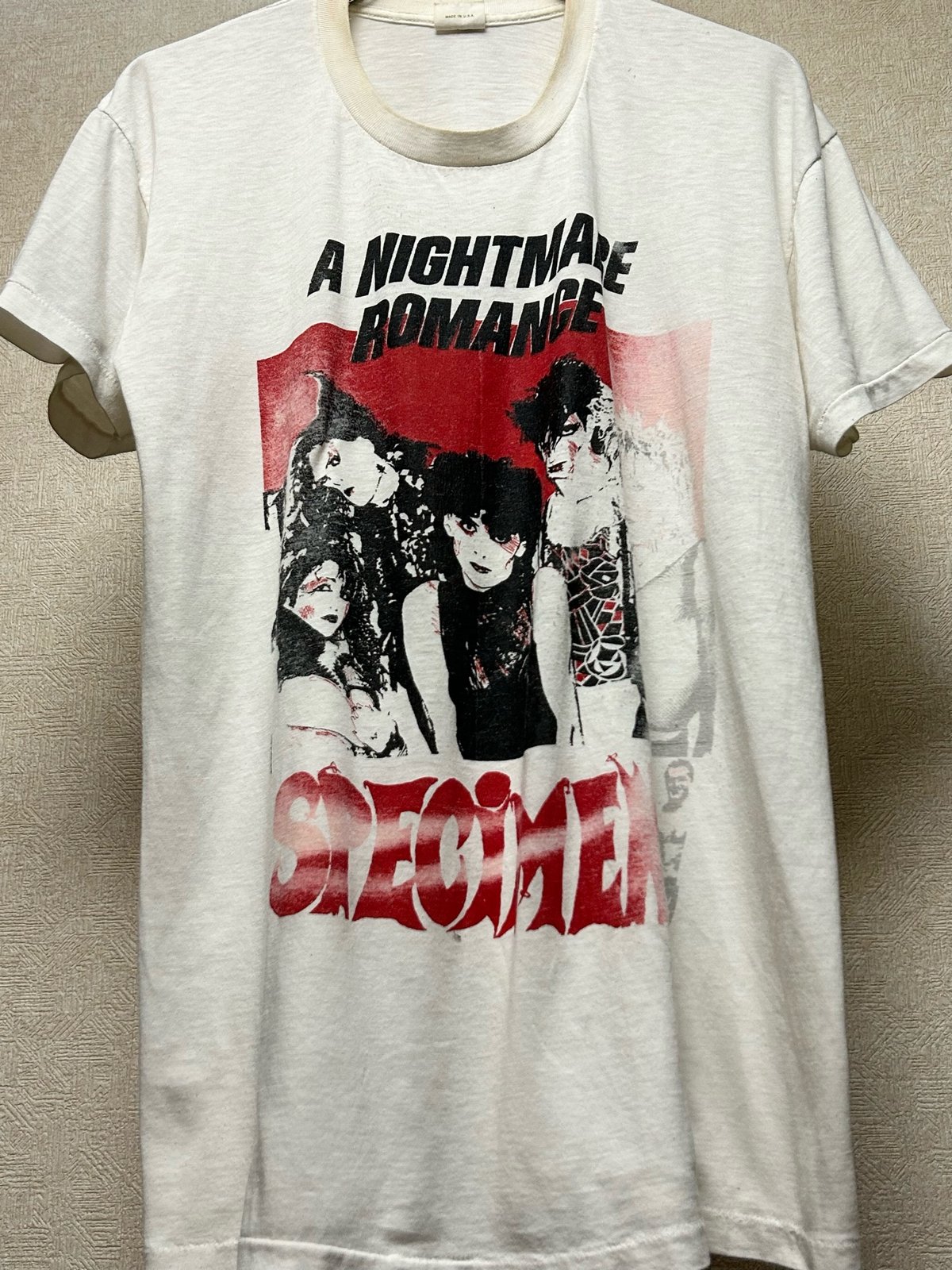 英国製PunkガーゼTシャツ80年代ビンテージ 英国製PunkガーゼTシャツ80年代ビンテージ