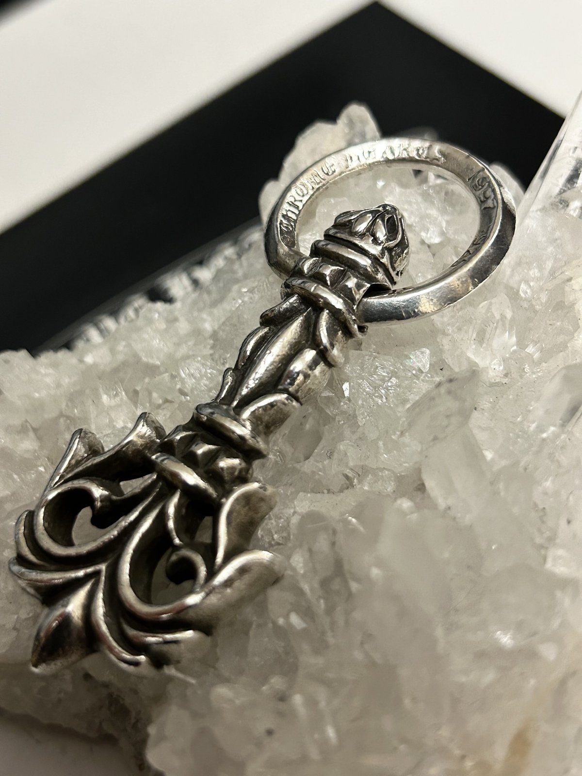 帝王クロムハーツ草創期伝統ジュエリー〉Chrome Hearts FILIGREE PULL...