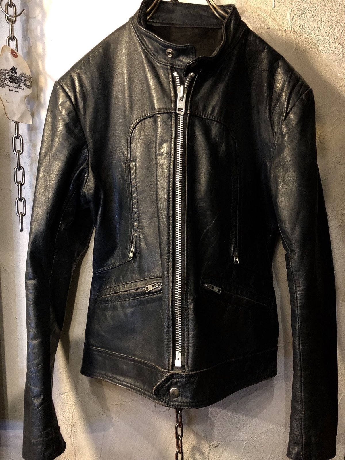 オールドセブンティーズCANADA製シングルライダース〉70年代 オールドセブンティーズCANADA製シングルライダース〉70年代