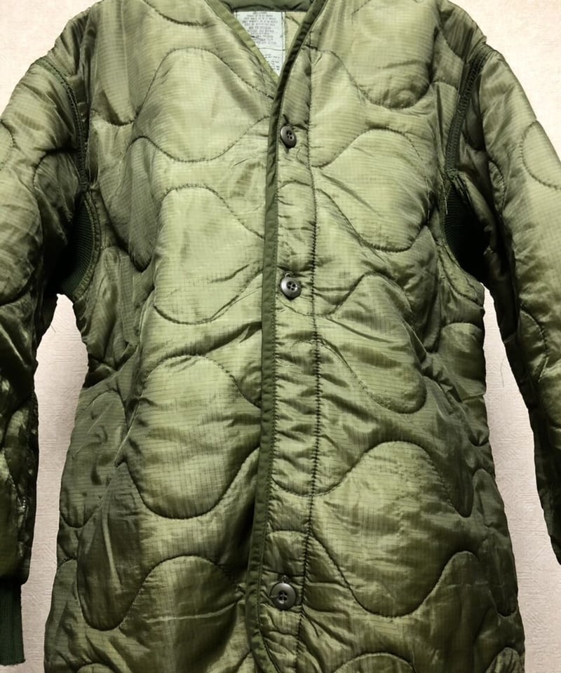 米軍 M65 jacket liner キルティングジャケットライナー 遠 (M) 米軍 M65 jacket liner キルティングジャケットライナー 遠 (M)
