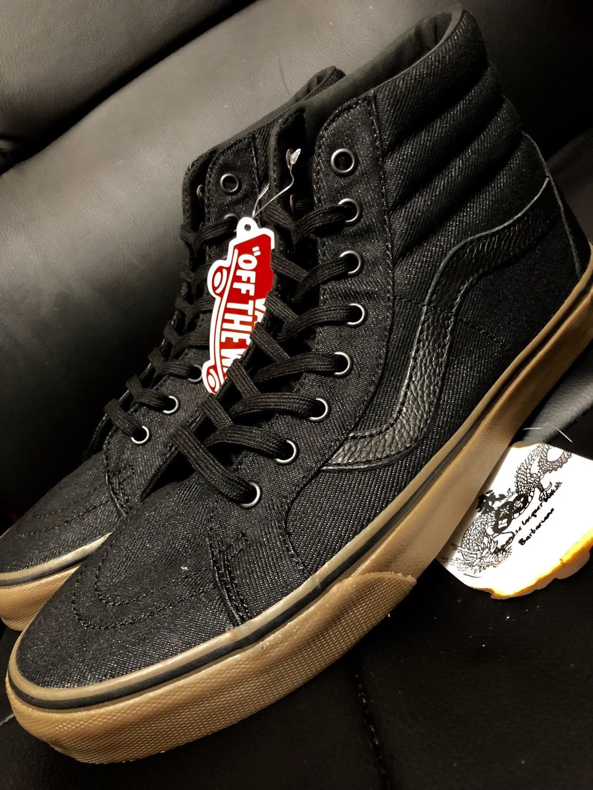 Evisu 黄色大黒 2000's No.記載なし 海外輸出版 W34 激レア U.S,企画極上未使用品〉VANS海外企画 SK8-HI DENIM BLACK HI黄金