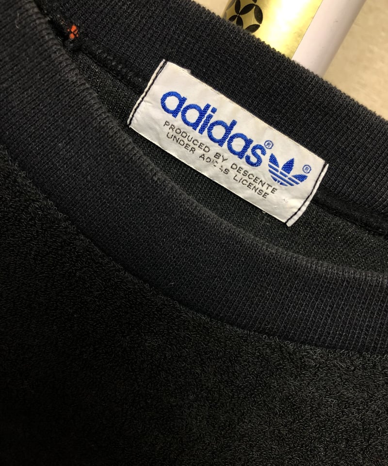 adidas　DESCENTE製　西ドイツタグ後期　80sOLD 70s 80s adidas 西ドイツ デサント トレフォイルロゴ ジャージ