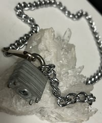 〈海外U.S.A.ストリートパンクブランド人気パドロックネックレス〉海外U.S.A.ストリートパンクブランドLUKE VICIOUS超人気パドロックネックレス美品スペシャルプライス