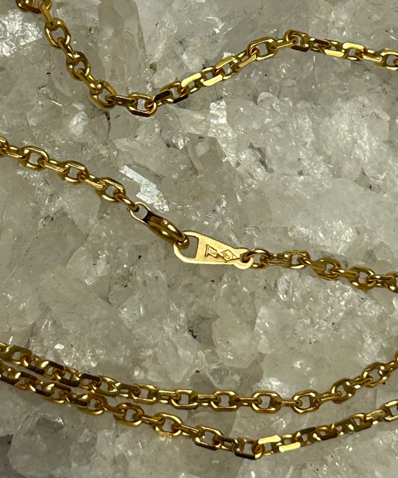 オールドエイティーズ海外刻印750(K18)GOLD JEWELRY〉80年代海外 オールドエイティーズ海外刻印750(K18)GOLD JEWELRY〉80年代海外