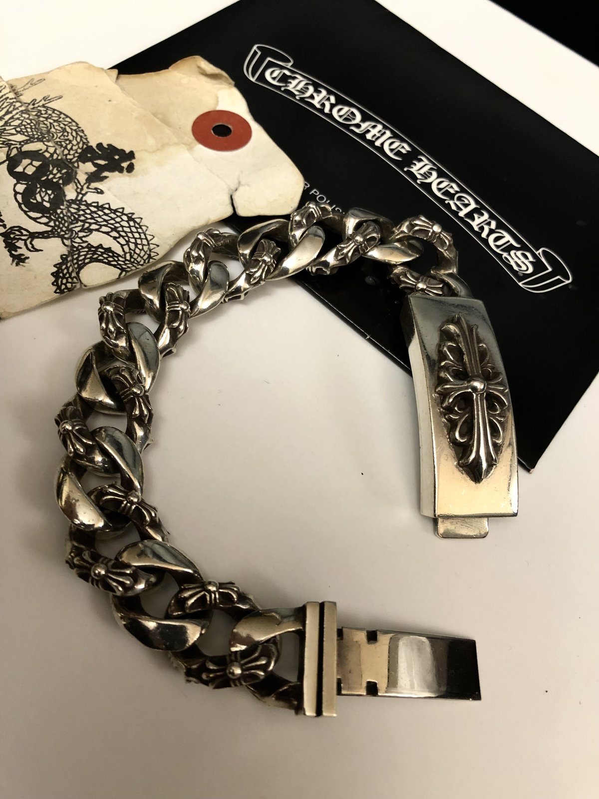 《超目玉帝王伝統モデル97刻印オールド美品》Chrome Hearts 《超目玉帝王伝統モデル97刻印オールド美品》Chrome Hearts