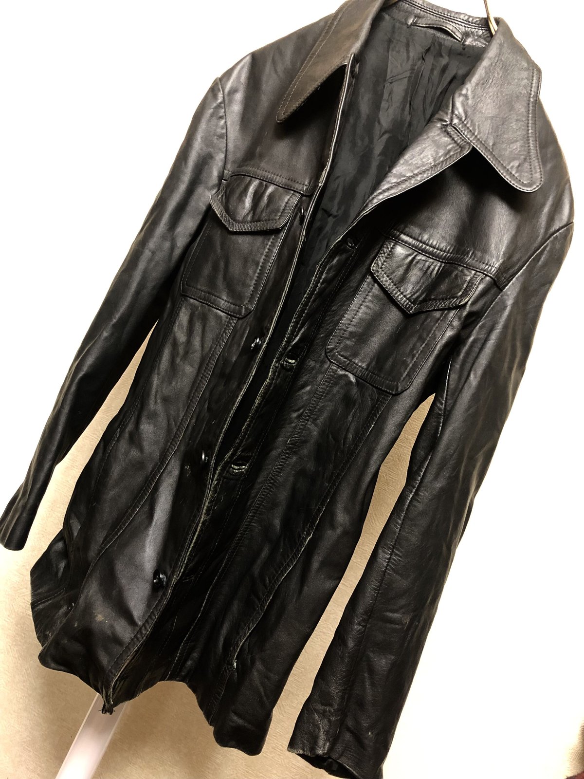 レザージャケット ユーロヴィンテージ 70s 80s 90s 10/18オープン予定です。 . . . #90s #80s #canda #leathercombo